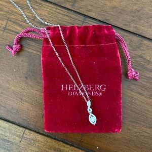 NWOT diamond pendant necklace